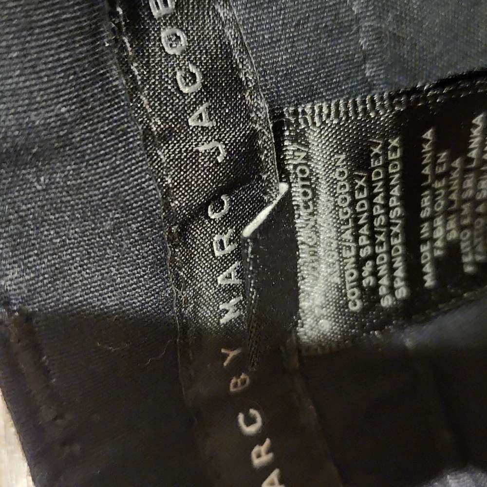 ❤️ MARC JACOBS VINTAGE HIGH RISE TAPERED CROPPED PANTS, 0 (25) - Picture 5 of 9